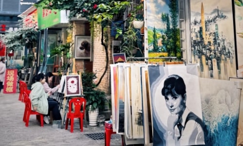 Dafen Oil Painting Village-Shenzhen